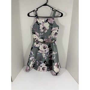 Zunie Girls Floral Spring/ Summer Dress Size 10 NWOT